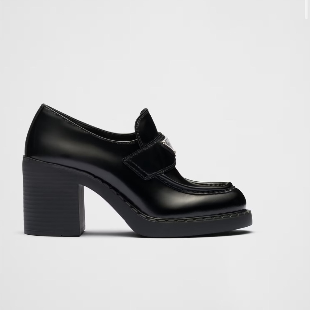 Prada Leather Loafers - Picture 6 of 7